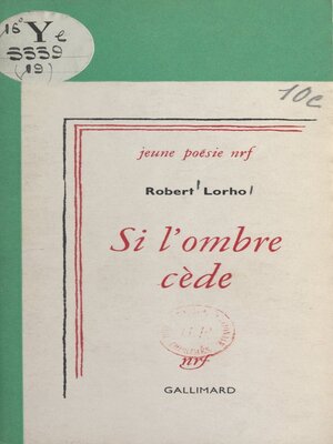 cover image of Si l'ombre cède